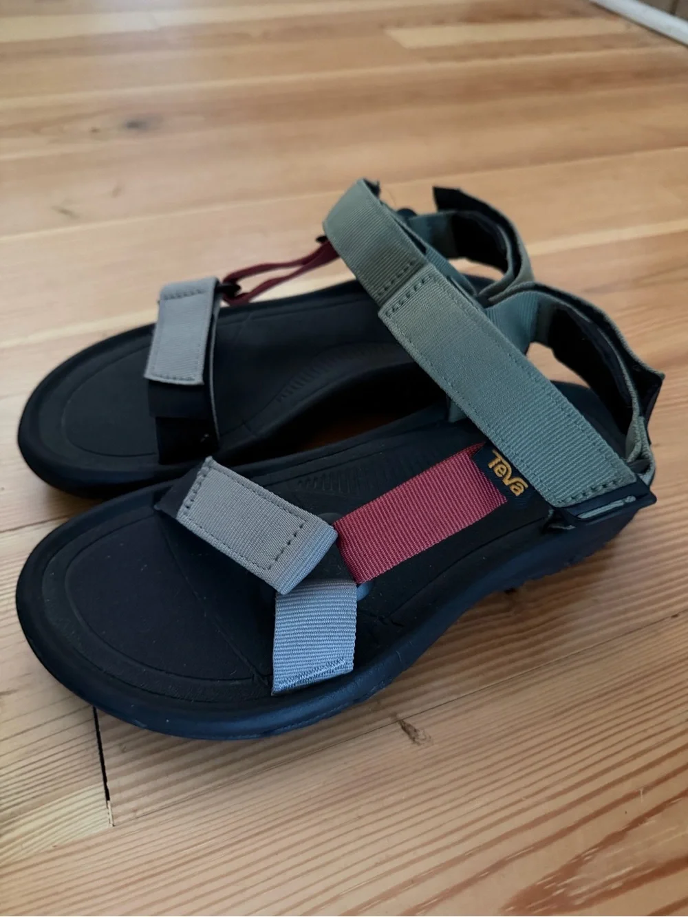 Teva Multistrap Sandals in Olive, Gray, Red, Blue